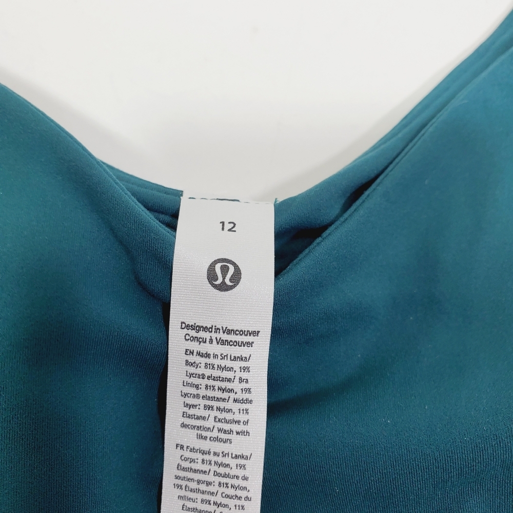 Lululemon Align Cropped Cami Tank Top*Light Support A/B Cup Size 12 - Picture 8 of 9